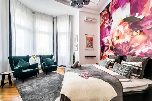  BpR True Colors of Art Apartment, Ferienwohnung in Budapest