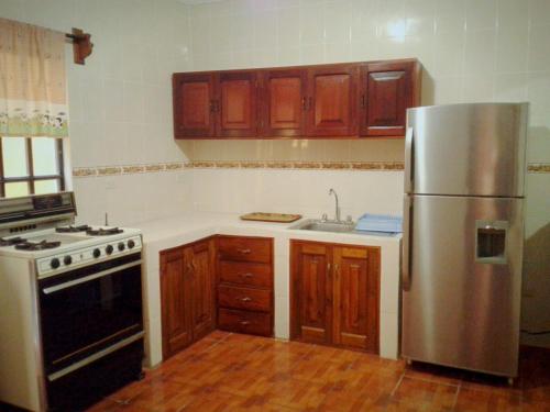 Kitchen, Hotel Bethel in Coban