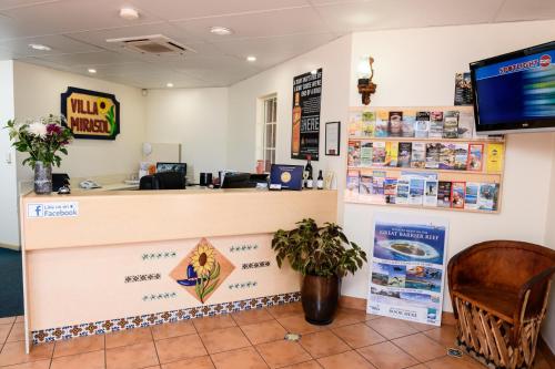 大堂, 米拉索爾別墅汽車旅館 (Villa Mirasol Motor Inn) in 班達伯格