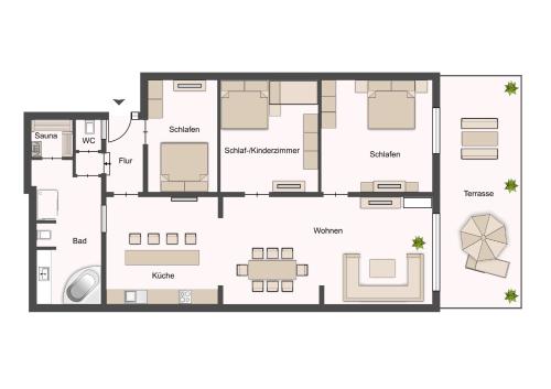 Apartment with Sauna