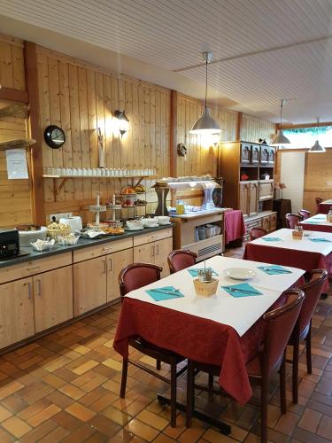 Restaurant, Hotel du lac des Corbeaux in La Bresse