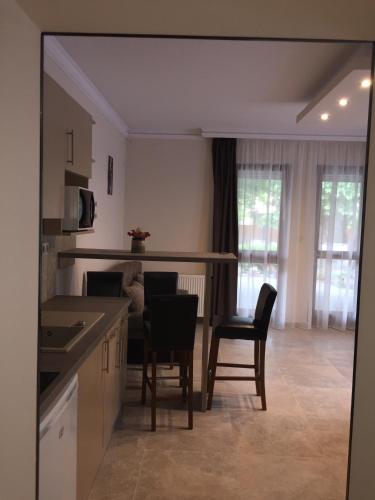 köök, Balaton Kinizsi Apartman in Siofok