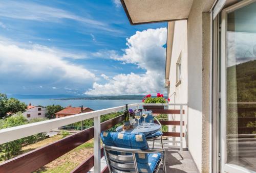 Kilátás, Guest House Djurdjica in Dramalj