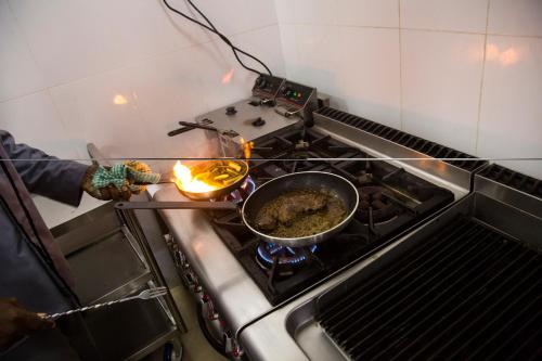 keuken, Spice Palace Hotel in Zanzibar