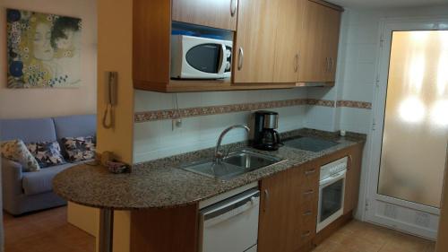 kuhinja, Apartamentos Luna y Rosa in Sant Pere