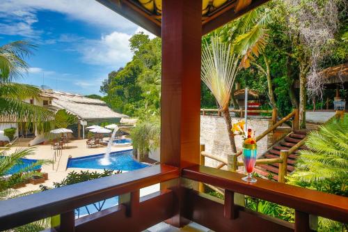 陽台/露台, 夏利馬爾培亞西方最佳酒店 (Best Western Shalimar Praia Hotel) in 安全港