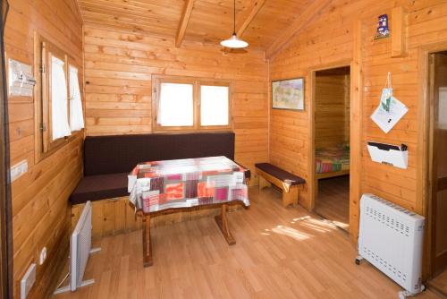 köök, Cabañas Vallecino in Manzanal de los Infantes