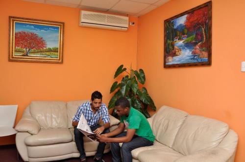 Vestíbulo, Hotel Colonial Blanco in Santo Domingo