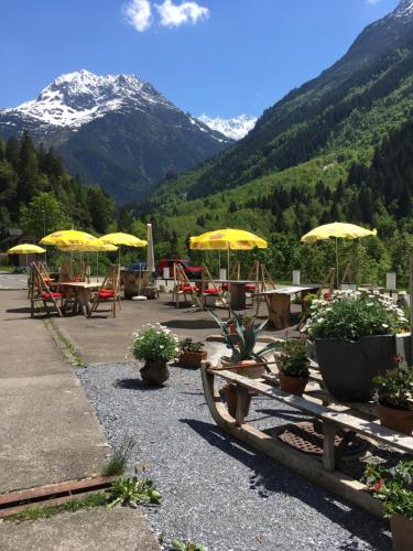 Balkons/terase, "Terrasse" Nessental in Gadmena