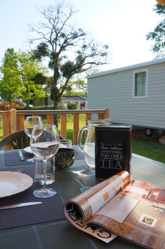 Erkély/terasz, Camping de l'ile in Bannay