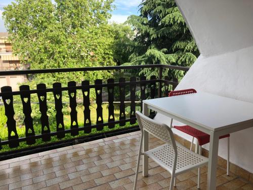 Balcony/terrace, Apartment La Terrazza in Zanica