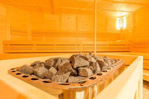 Sauna, Aribo Hotel in Erbendorf