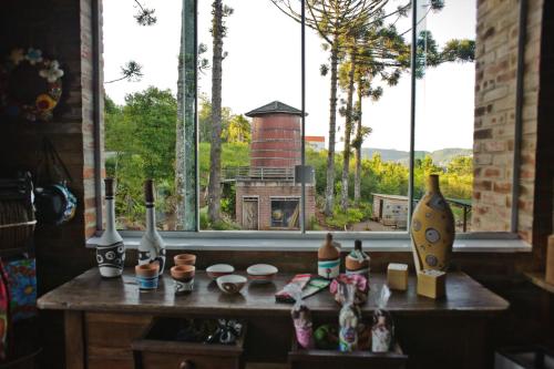 Létesítmények, Bina's Haus Pousada, Cafeteria e Atelier in Nova Petrópolis