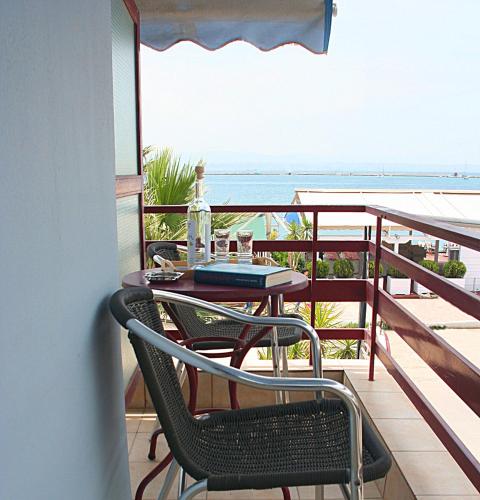 Terraza/balcón, Diamanto Rooms in Euboea