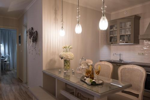 Kitchen, Stelios Gardens in Malia