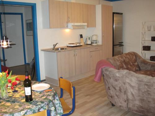 кухня, Silkeborg Sø Camping Apartments in Сілкеборг