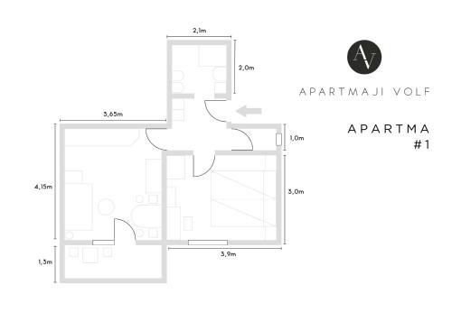 Apartmaji Volf