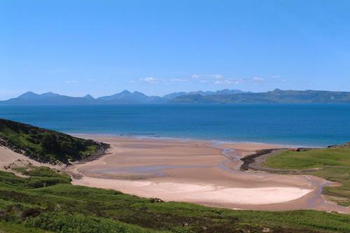 Strand, Airdaniar Cottage in Achiltibuie