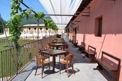 Rõdu/terrass, Agriturismo Casale Montebello in Monteleone Di Spoleto