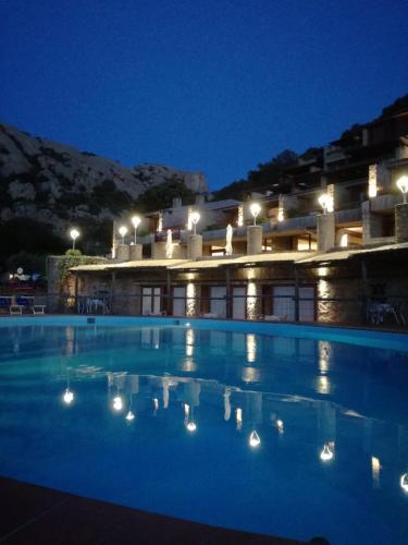 View, Hotel Olimpia in Baja Sardinia