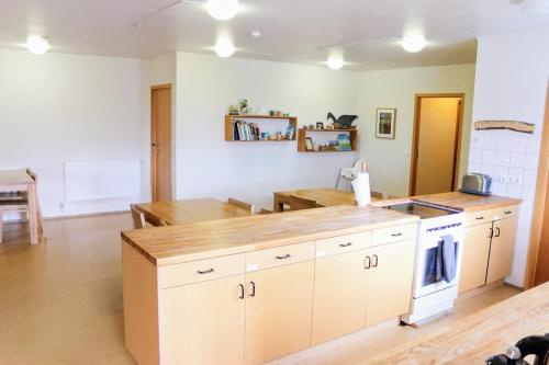 Bếp, Solheimar Eco-Village Guesthouse in Hveragerdi