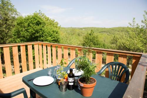 Balkons/terase, Camping les Chenes in Chauzon