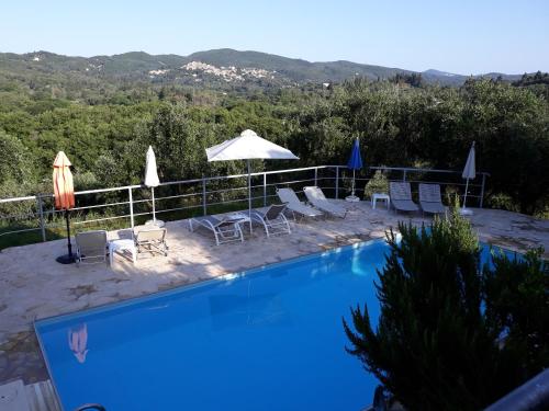  Holiday Home Matthäus am Corfutrail, Ferienoase im Olivenhain 3 km zum Meer in Giannádes