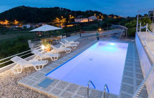 Balcony/terrace, Apartments Neda in Bacina