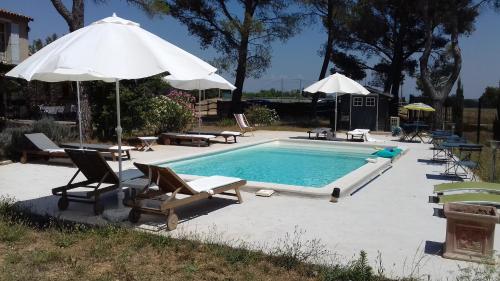 Studio with Pool View