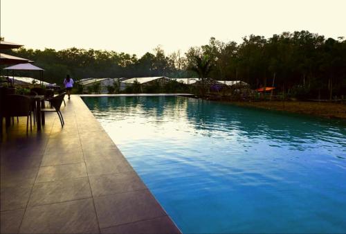 Swimming pool, Casitas de Victoria in Nasugbu