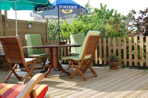 Erkély/terasz, Couette Et Cafe Creme in Le Coudray