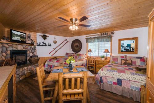 Family Room with King and Queen Bed