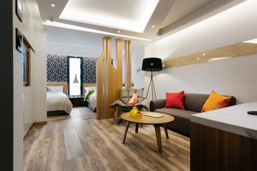 Superior Quadruple Room room in CHECK inn Taichung Zhongshan