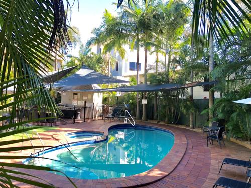 Bazen, Sanctuary Beach Resort in Currumbin