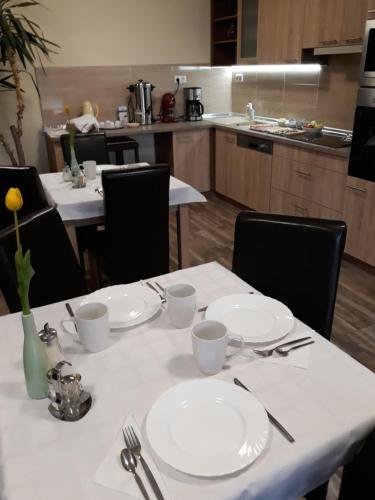 Konyha, Csipkehaz Apartman in Cserkeszőlő