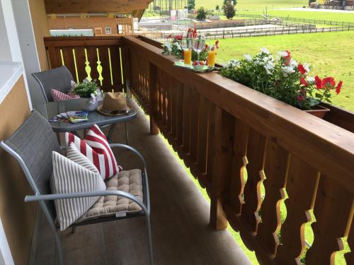 Erkély/terasz, Appartements Bergheimat in Griessenkar