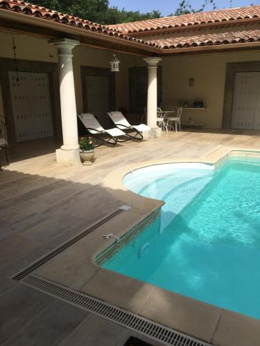 Viesnīcas āriene, Chambre d'Hote Couguiolet - avec piscine in Foissac (Languedoc-Roussillon)