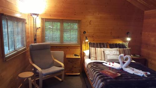 Cypress Log Cabins Accommodation in Godshill