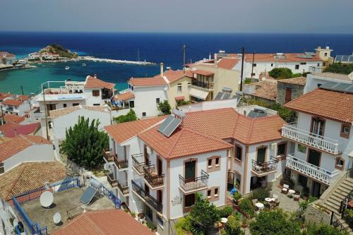 A szálláshely kívülről, Green Hill Studios & Apartments in Kokkari