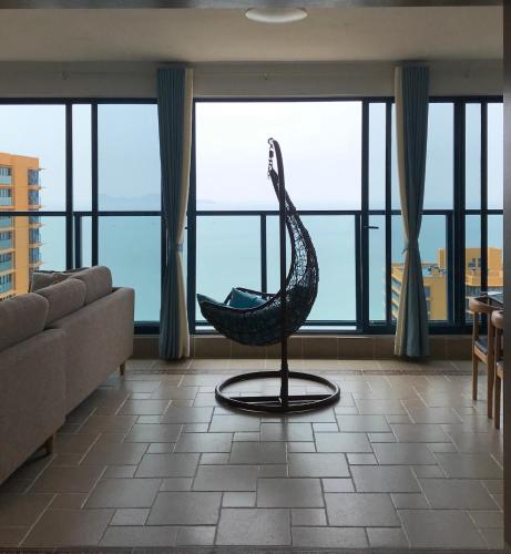 Shuangyue Bay Beautiful Sea View Two Bedroom Apartment In - 