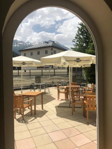 Balkons/terase, Hotel Lindenhof in Bedgašteina