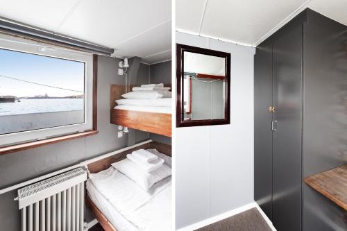 Rygerfjord Hotel & Hostel Room Type - Economy Double Cabin with Shared Bathroom - Sea View