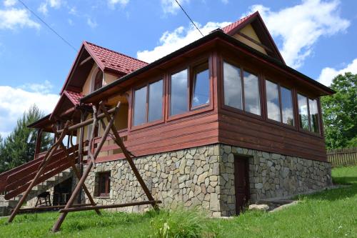 Viesnīcas āriene, Słoneczne Chaty pod Sonami Kasina Wielka (Sloneczne Chaty pod Sonami Kasina Wielka) in Kasina Wielka