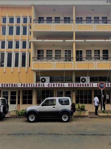 Vista exterior, Hotel Central in São Tomé