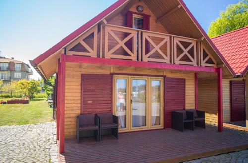 Bejárat, Villa Amber in Sarbinowo