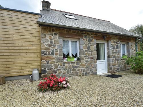 Breton stone house in Saint Gilles les Bois