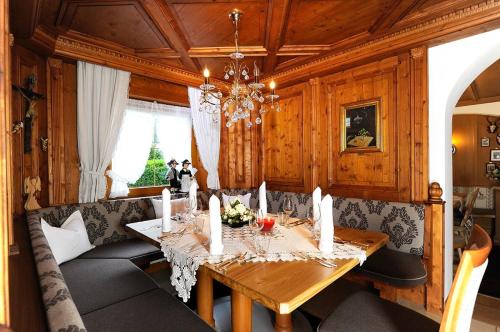 ห้องอาหาร, Hotel Viktoria & Landhaus Joggl in มายร์โฮเฟน
