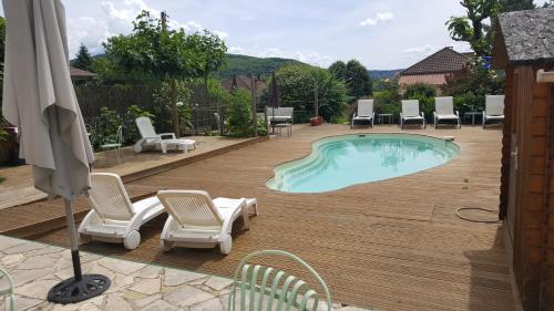 A szálláshely kívülről, Hotel du Puy d'Alon in Souillac