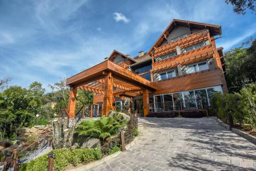 Entrance, Hotel Refugio da Montanha - 900m da Rua Coberta in Gramado City Center