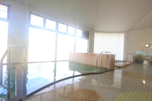 Hot spring bath, ブナの里白神館 buna no sato shirakamikan in Nishimeya